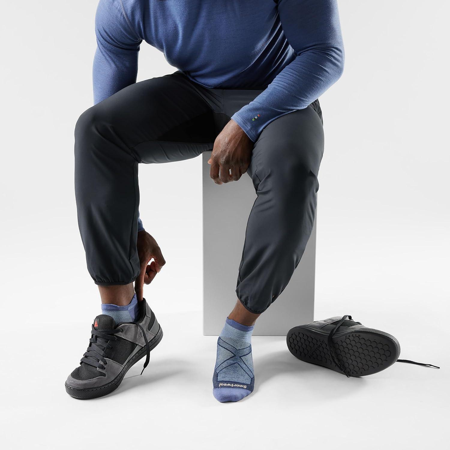 image:imageSmartwool Mens Bike Zero Cushion Low Ankle SocksNightfall Blue