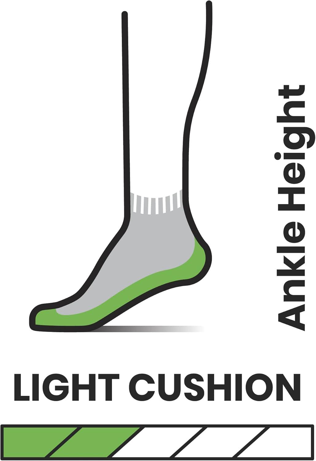 image:imageSmartwool Mens Hike Light Cushion Pattern Ankle SocksTwilight Blue