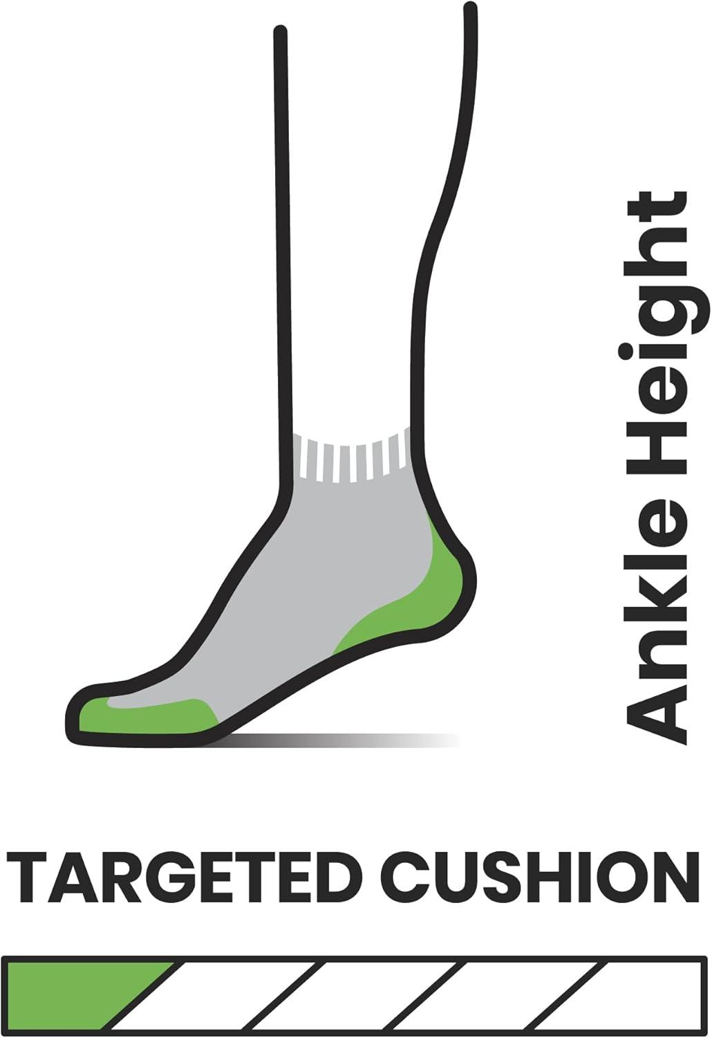 image:imageSmartwool Mens Run Targeted Cushion Ankle SocksDeep Navy