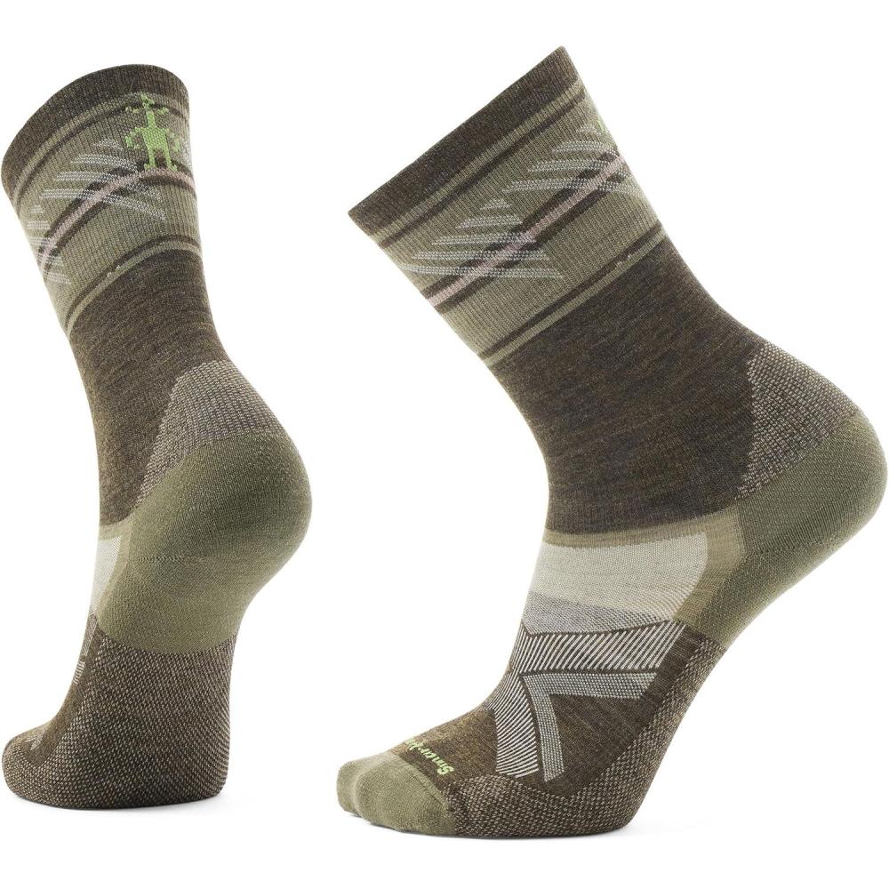image:imageSmartwool Mens Bike Targeted Cushion Cold Weather Crew SocksMilitary Olive