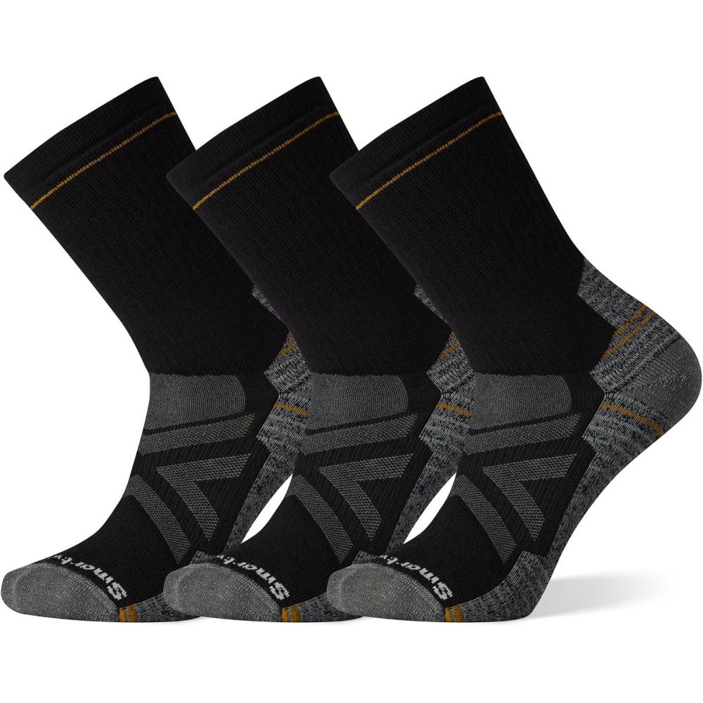 image:imageSmartwool Mens Hike Full Cushion Crew SocksBlack3pk