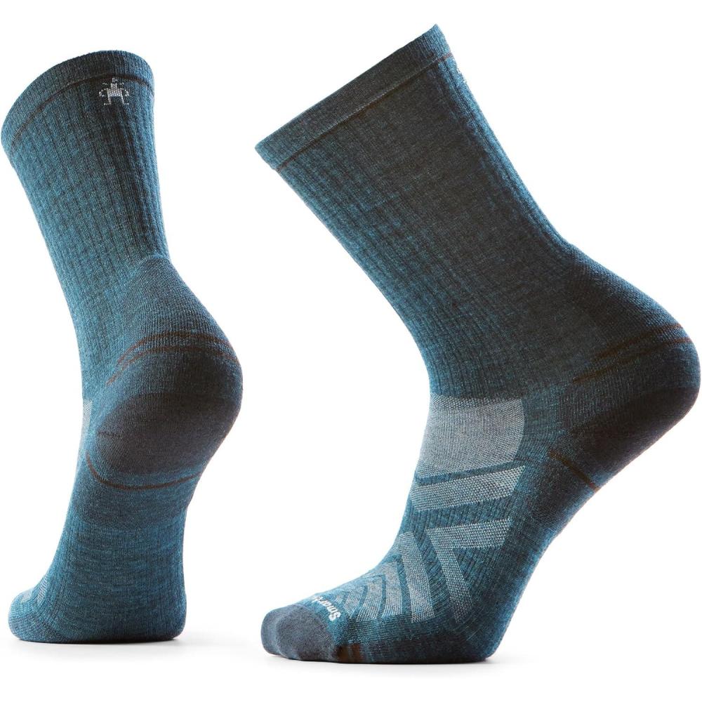 image:imageSmartwool Mens Hike Targeted Cushion Crew SocksTwilight Blue