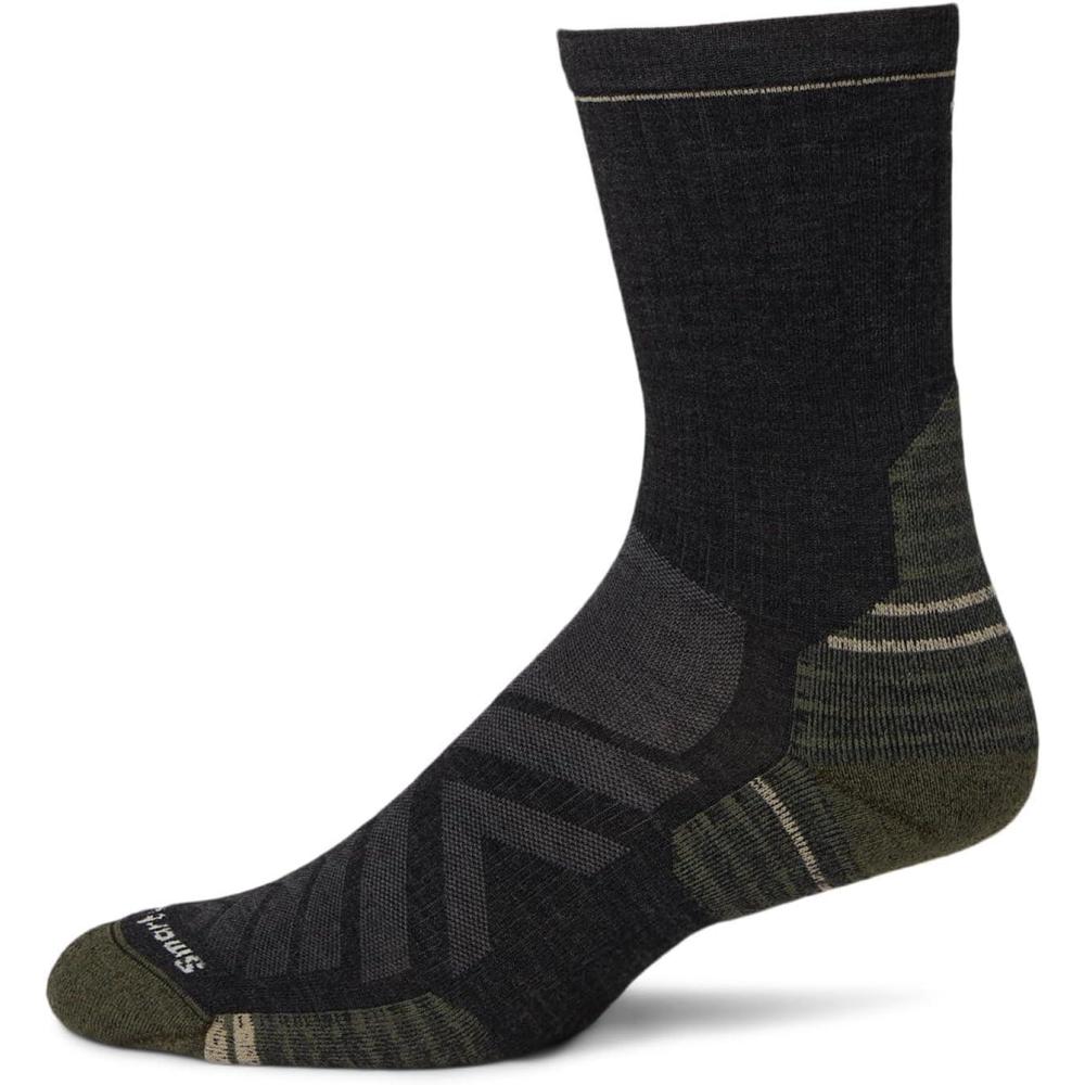 image:imageSmartwool Mens Hike Targeted Cushion Mid Crew SocksCharcoal