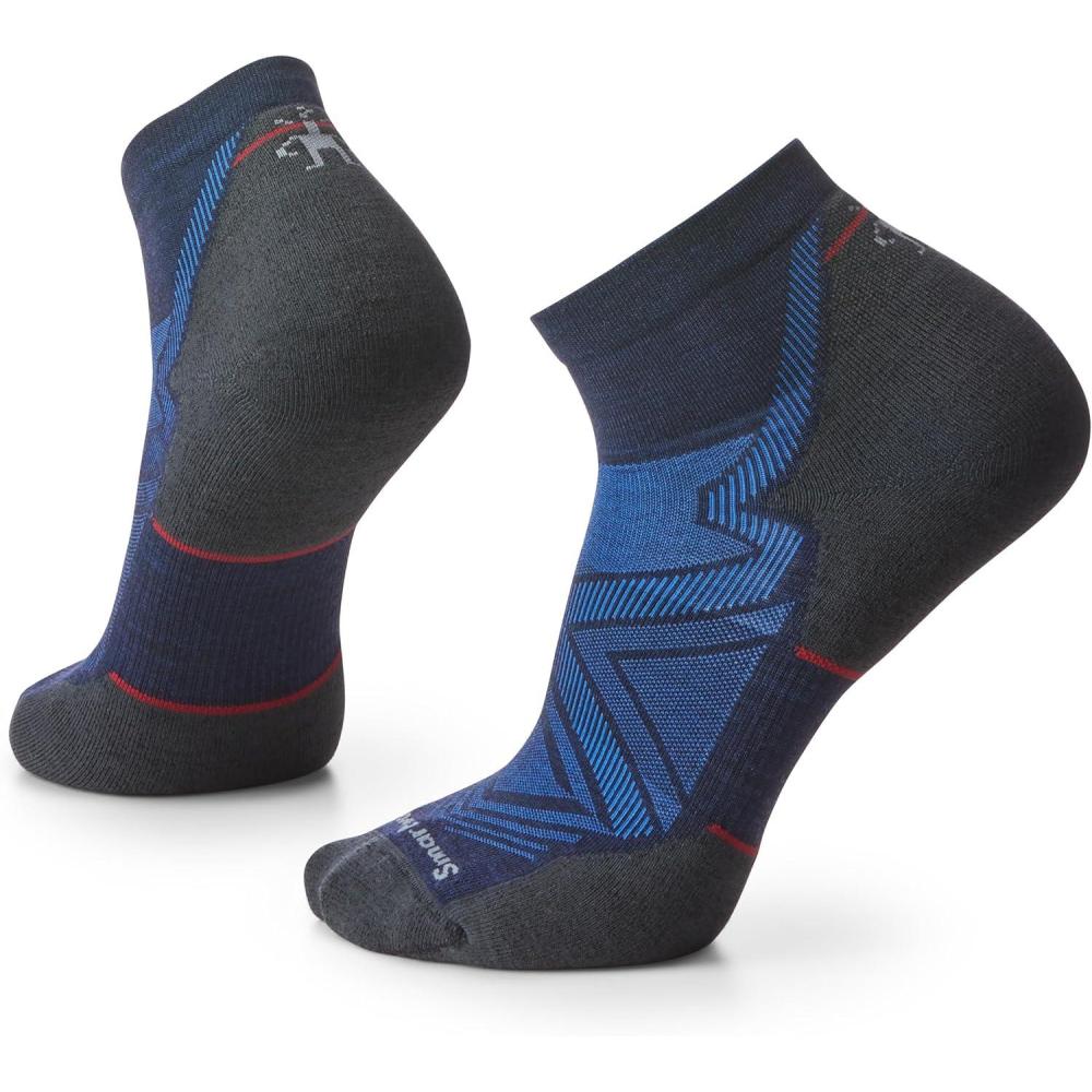 image:imageSmartwool Mens Run Targeted Cushion Ankle SocksDeep Navy