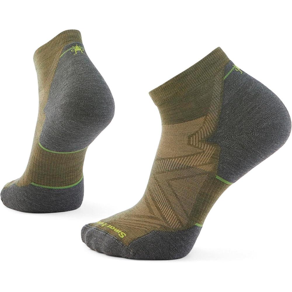 image:imageSmartwool Mens Run Targeted Cushion Ankle SocksWinter Moss