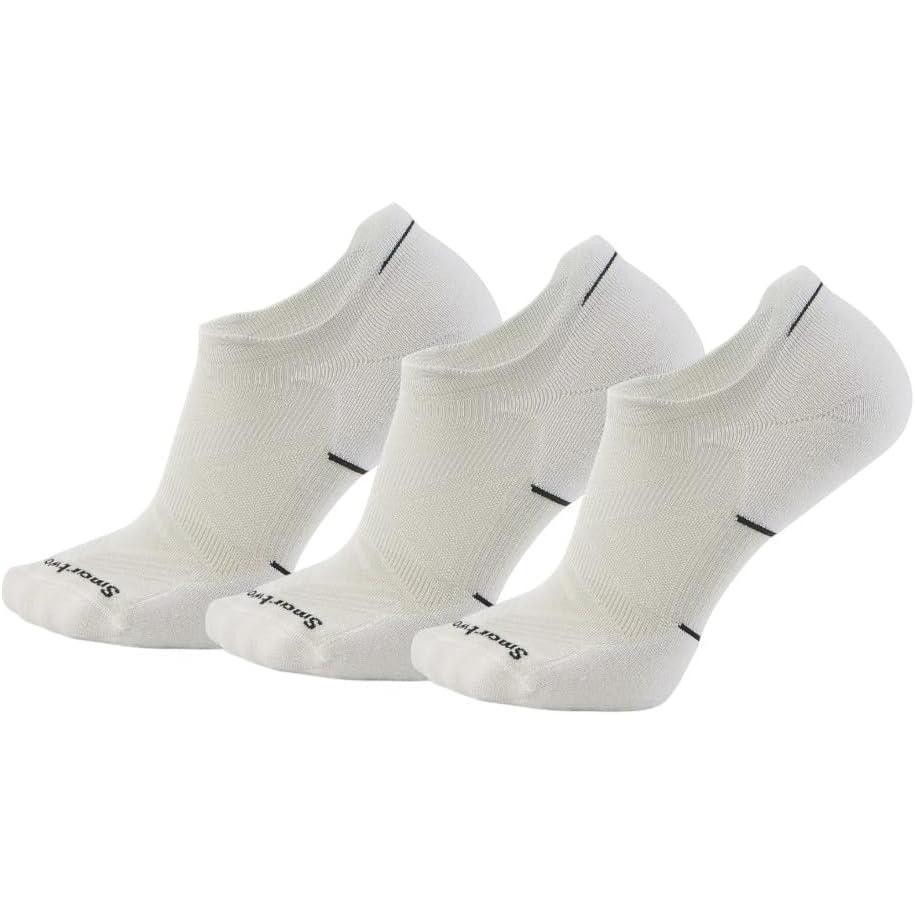image:imageSmartwool Mens Run Targeted Cushion Low Ankle SocksBlackwhite3pk