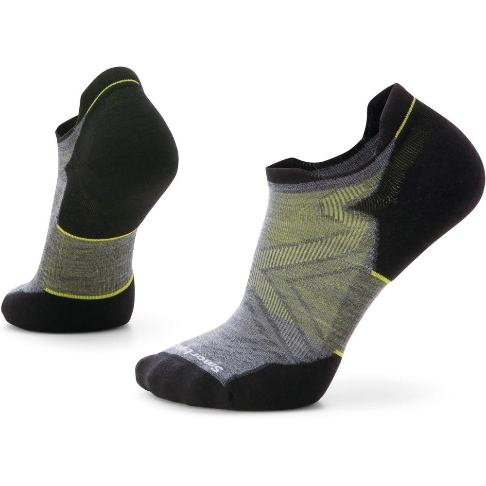 image:imageSmartwool Mens Run Targeted Cushion Low Ankle SocksMedium Gray