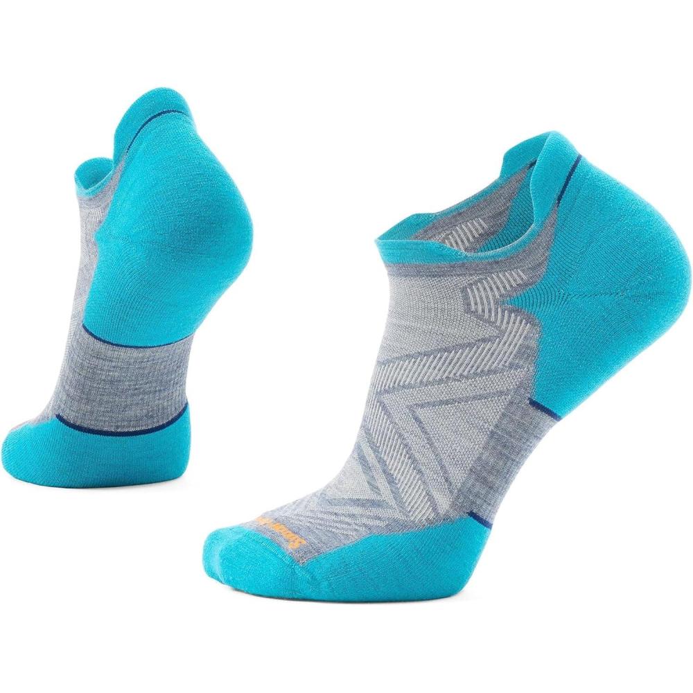 image:imageSmartwool Mens Run Targeted Cushion Low Ankle SocksPewter Blue