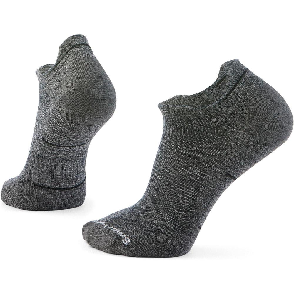 image:imageSmartwool Mens Run Zero Cushion Low Ankle SocksMedium Gray