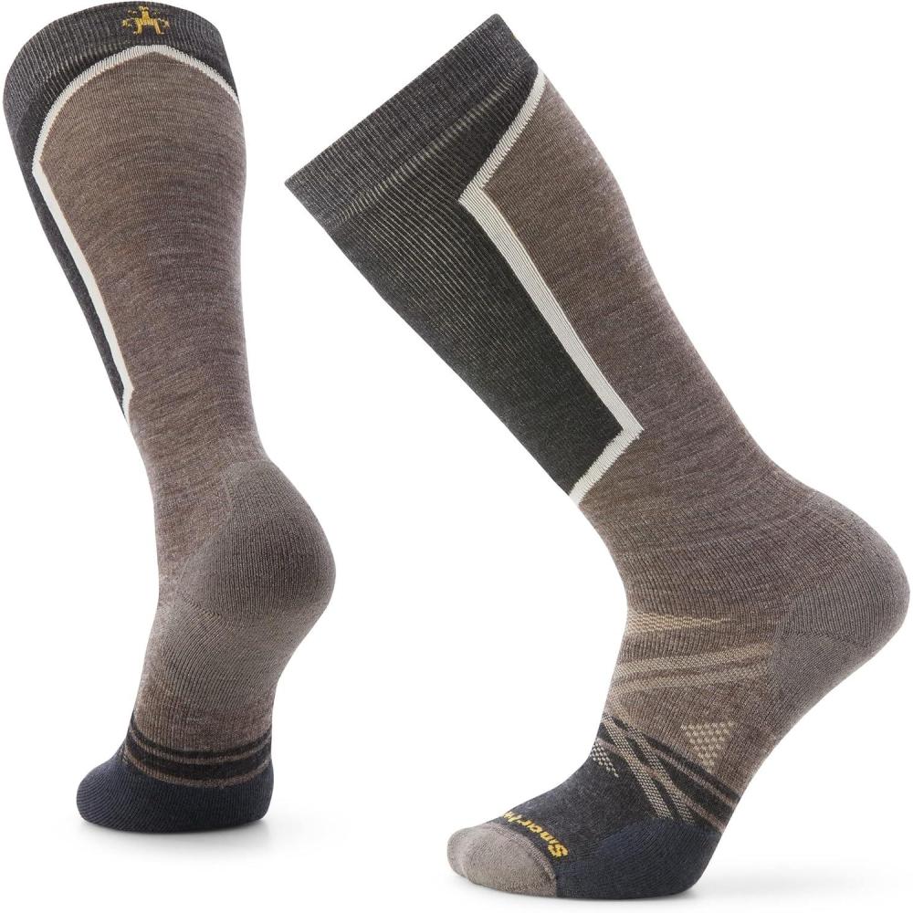 image:imageSmartwool Ski Full Cushion Over The Calf Socks For Men and WomenTaupe