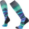 image:imageSmartwool Womens Ski Targeted Cushion Compression Print Over the Calf SocksBlack