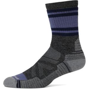 Smartwool Men’s Hike Full Cushion Lolo Trail Crew Socks(Medium Gray)