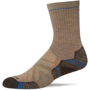 Smartwool Men’s Hike Targeted Cushion Crew Socks(Fossil)