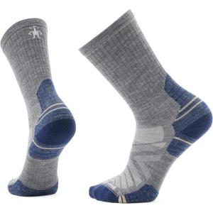 Smartwool Men’s Hike Targeted Cushion Crew Socks(Medium Gray)