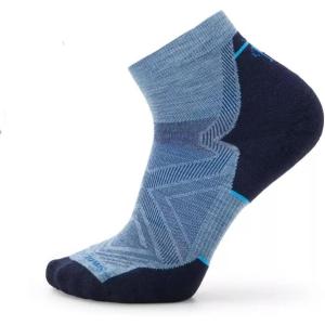 Smartwool Men’s Run Targeted Cushion Ankle Socks(Mist Blue)