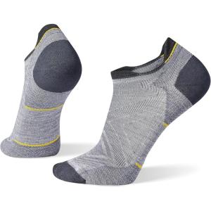 Smartwool Men’s Run Zero Cushion Low Ankle Socks(Light Gray)