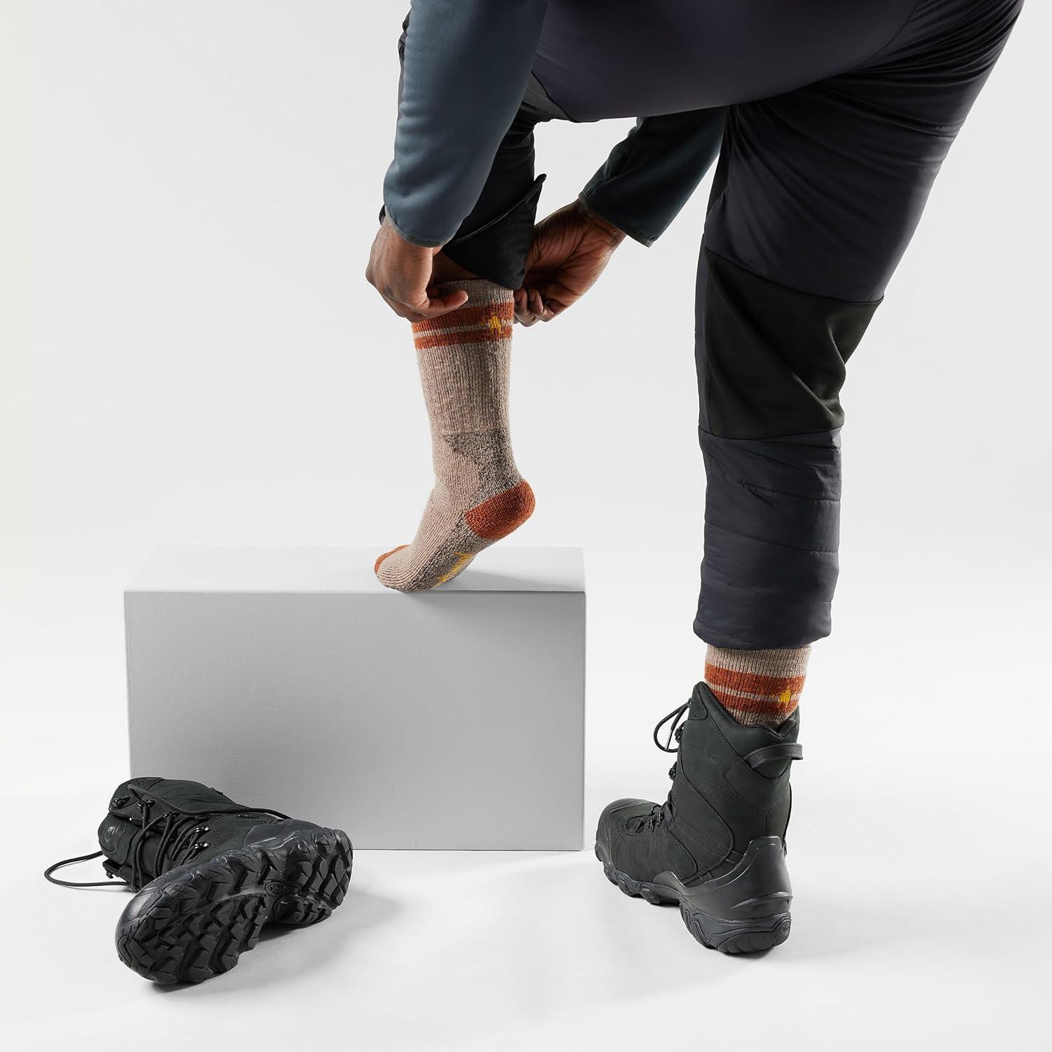 image:imageSmartwool Mens Mountaineer Maximum Cushion Tall Crew SocksFossil