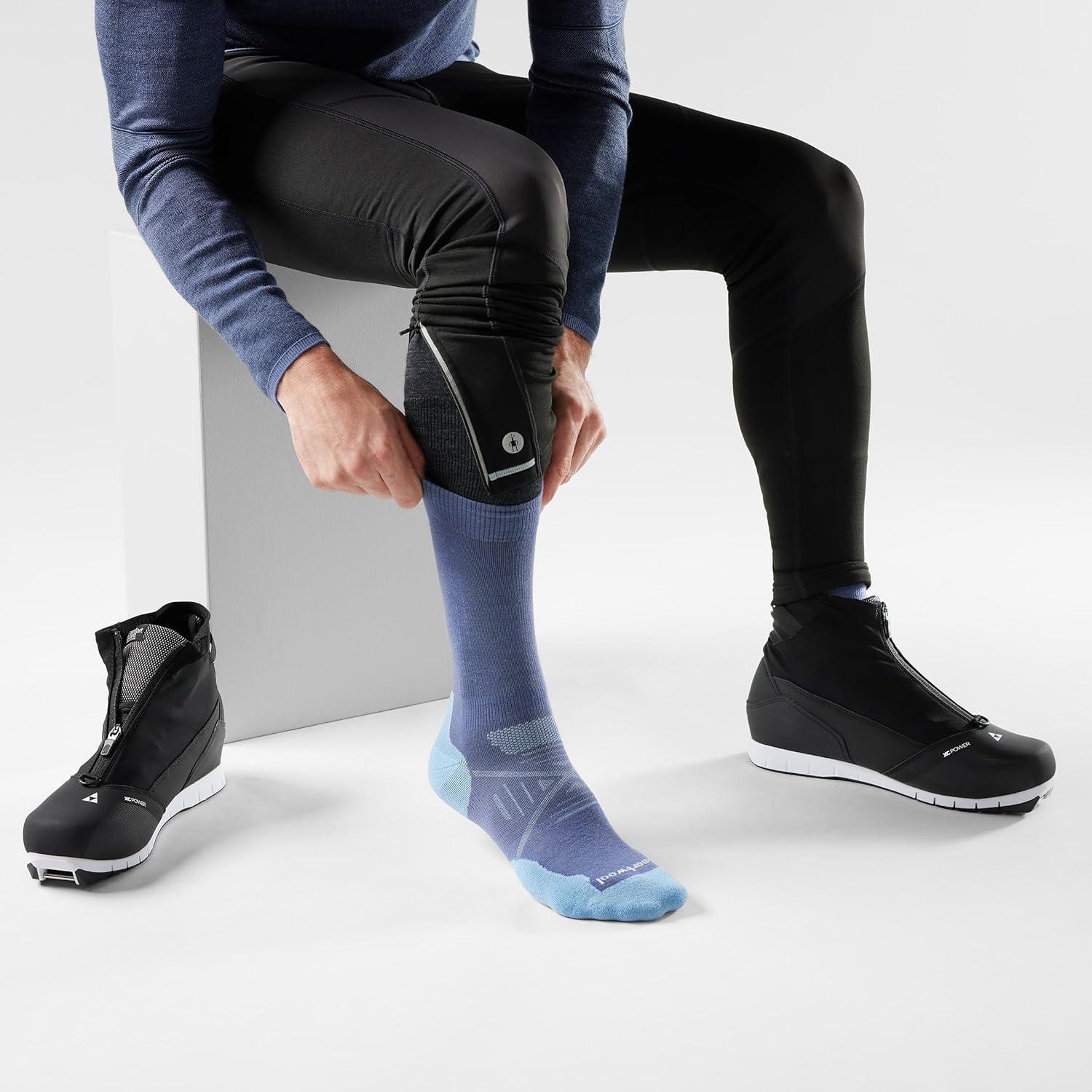 image:imageSmartwool Nordic Targeted Cushion Crew Socks For Men And WomenNightfall Blue