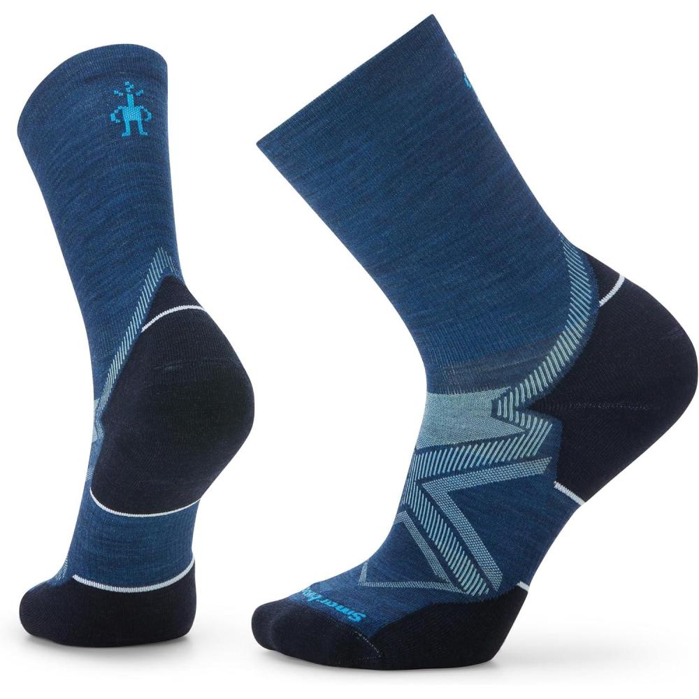 image:imageSmartwool Mens Run Cold Weather Targeted Cushion Crew SocksAlpine Blue