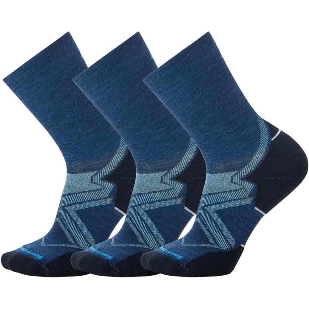 image:imageSmartwool Mens Run Cold Weather Targeted Cushion Crew SocksAlpine Blue3pk