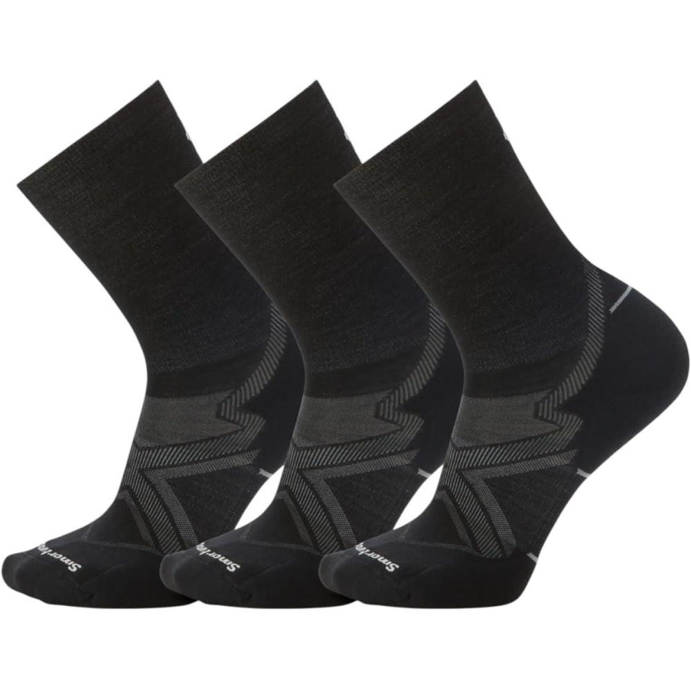 image:imageSmartwool Mens Run Cold Weather Targeted Cushion Crew SocksBlack3pk