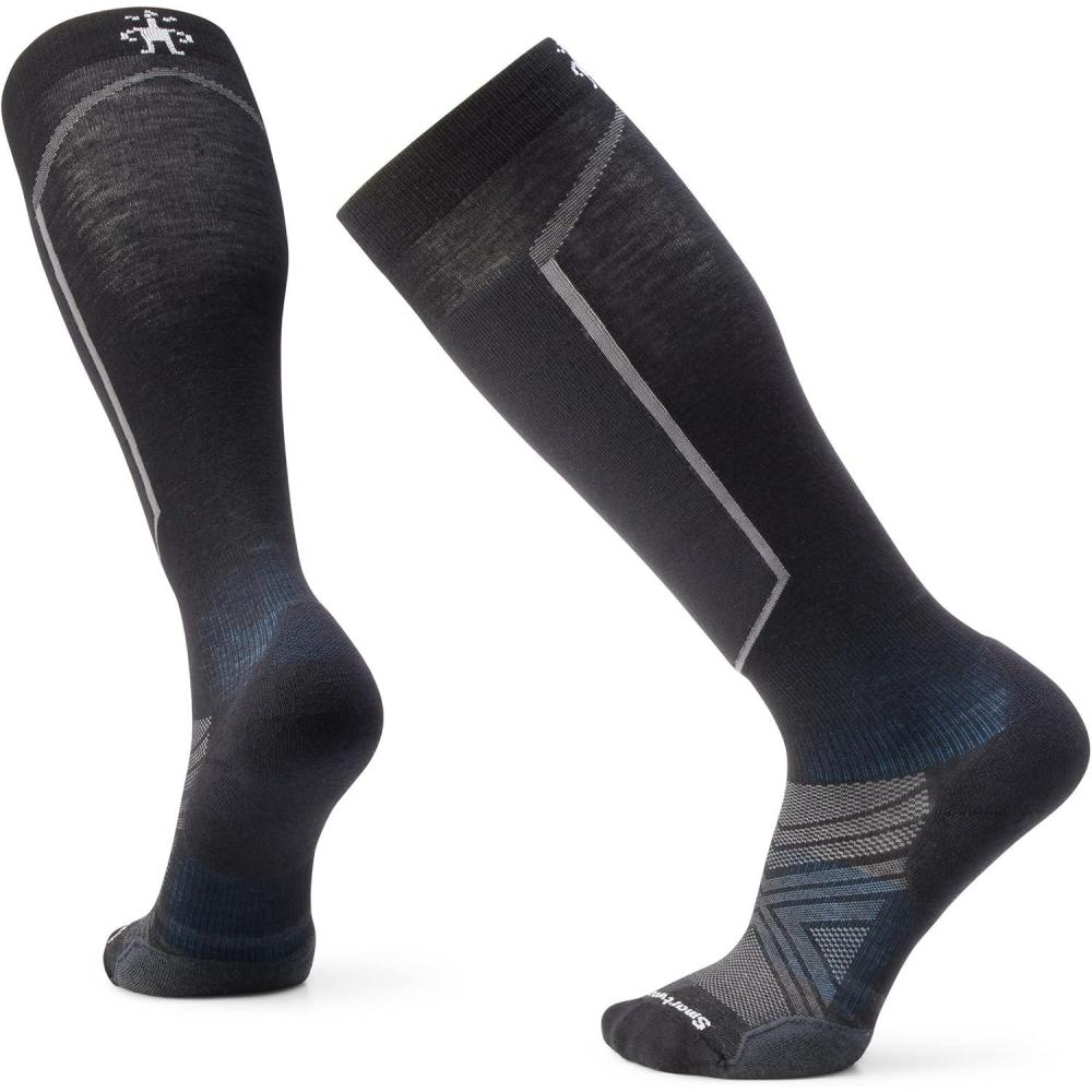 image:imageSmartwool Mens Ski Targeted Cushion Extra Stretch Over the Calf SocksBlack