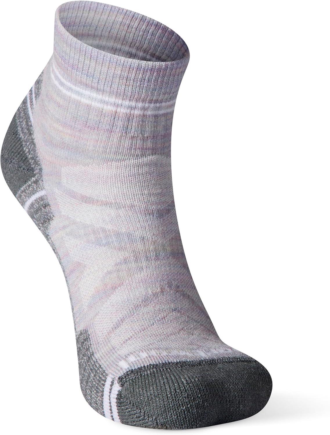 image:imageSmartwool Womens Hike Light Cushion Ankle SocksPurple Eclipse