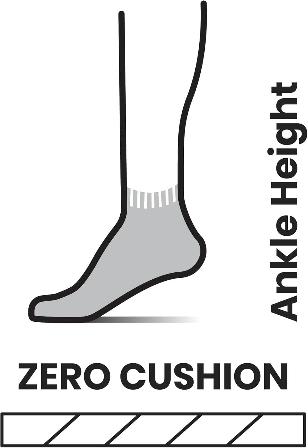 image:imageSmartwool Womens Run Zero Cushion Ankle SocksTibetan Red