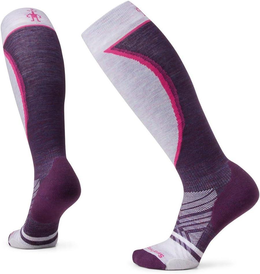 image:imageSmartwool Womens Ski Targeted Cushion Over The Calf SocksPurple Iris