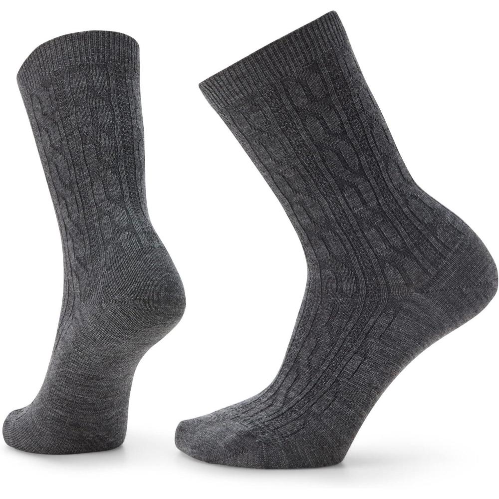 image:imageSmartwool Everyday Cable Crew Socks For Men and WomenMedium Gray