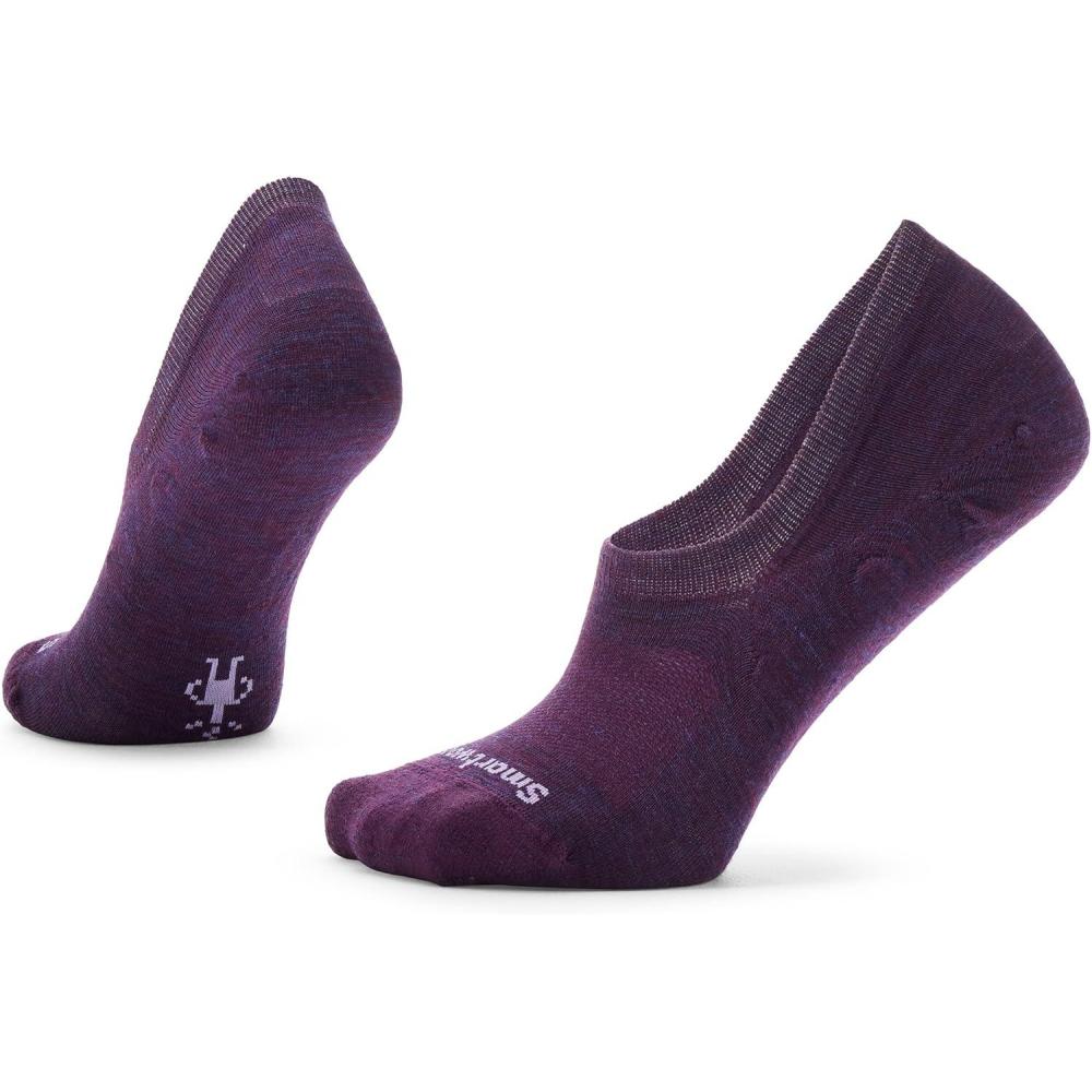 image:imageSmartwool Everyday No Show Socks for Men and WomenPurple Irisultra Violet