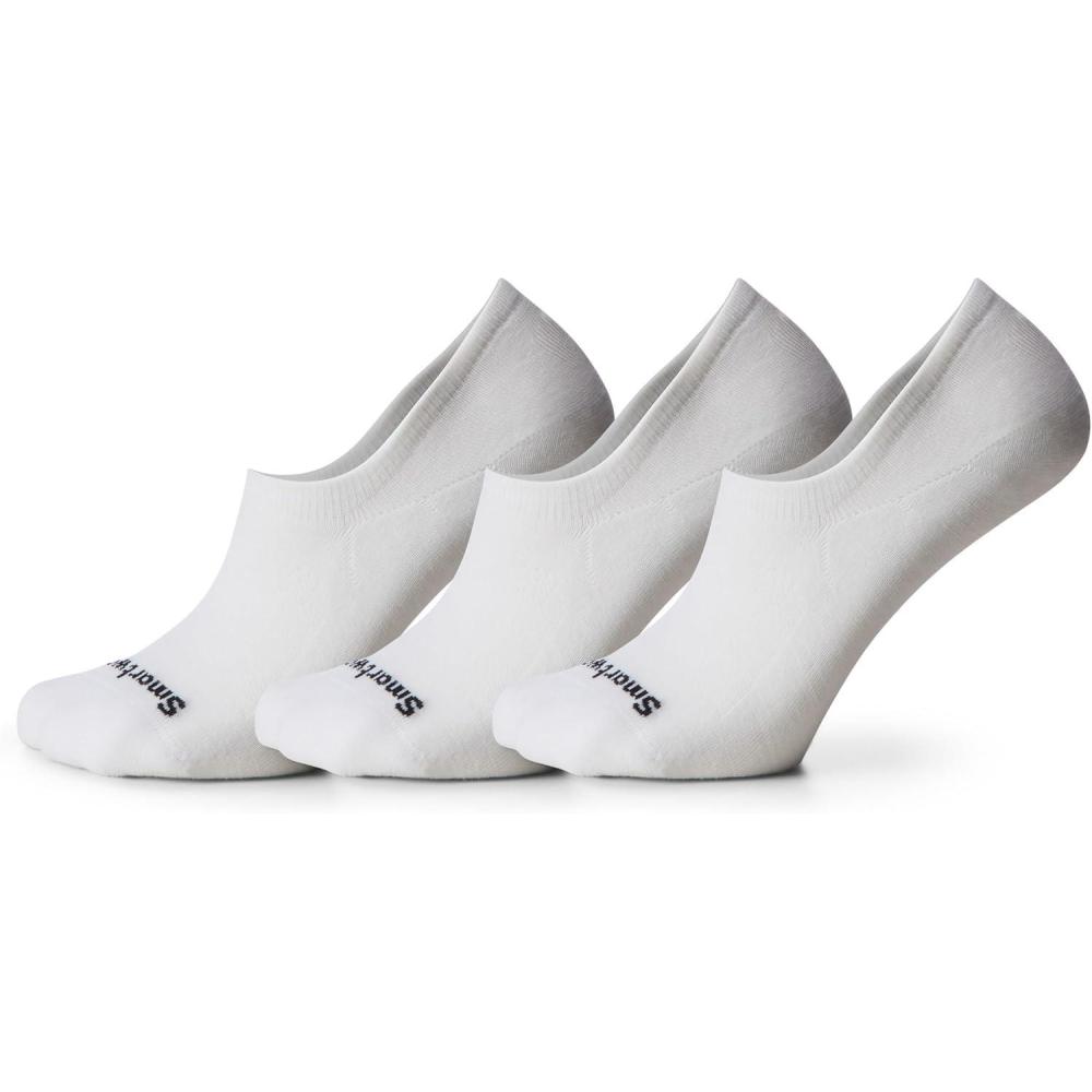 image:imageSmartwool Everyday No Show Socks for Men and WomenWhite3pk