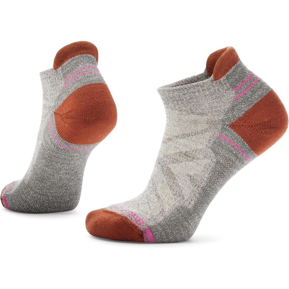 image:imageSmartwool Womens Hike Light Cushion Low Ankle SocksTaupenatural Marl