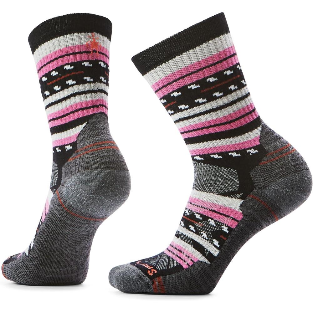 image:imageSmartwool Womens Hike Light Cushion Margarita CrewBlack