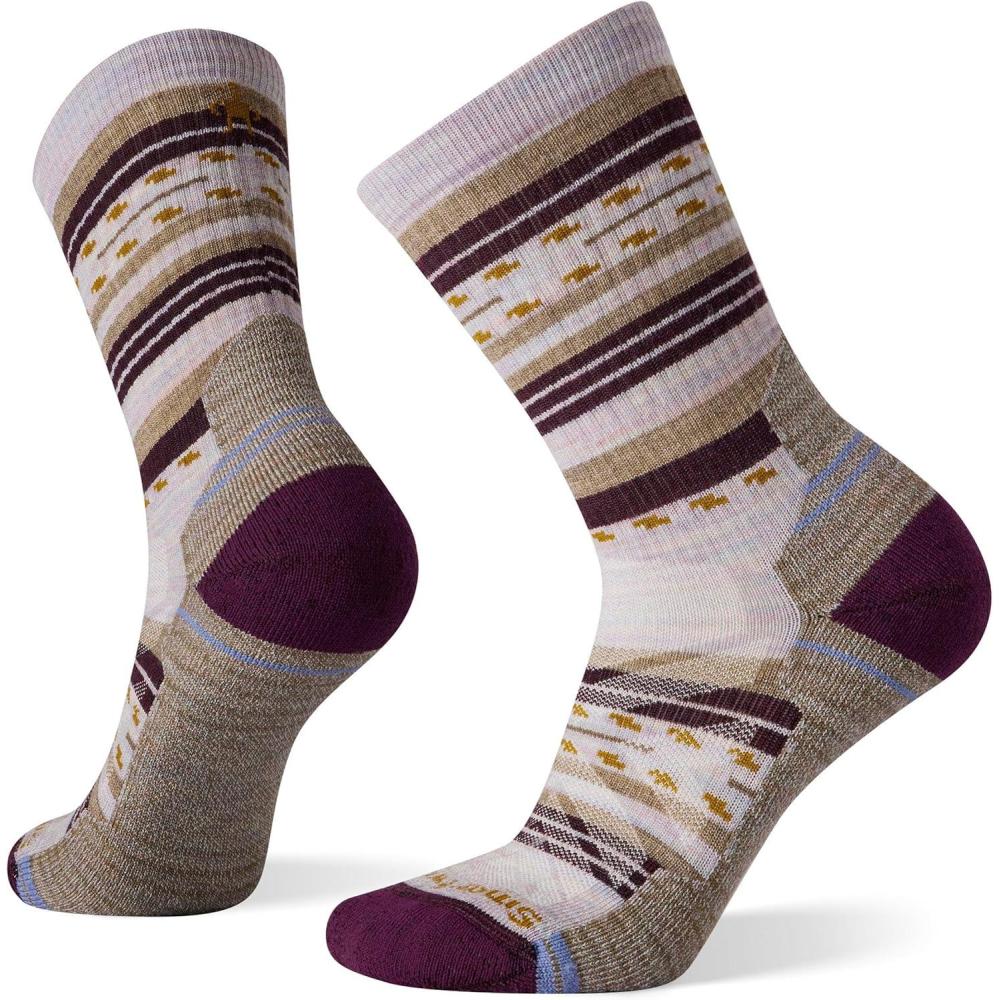 image:imageSmartwool Womens Hike Light Cushion Margarita CrewPurple Eclipse