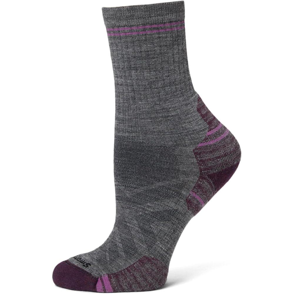 image:imageSmartwool Womens Hike Targeted Cushion Mid Crew SocksMedium Gray
