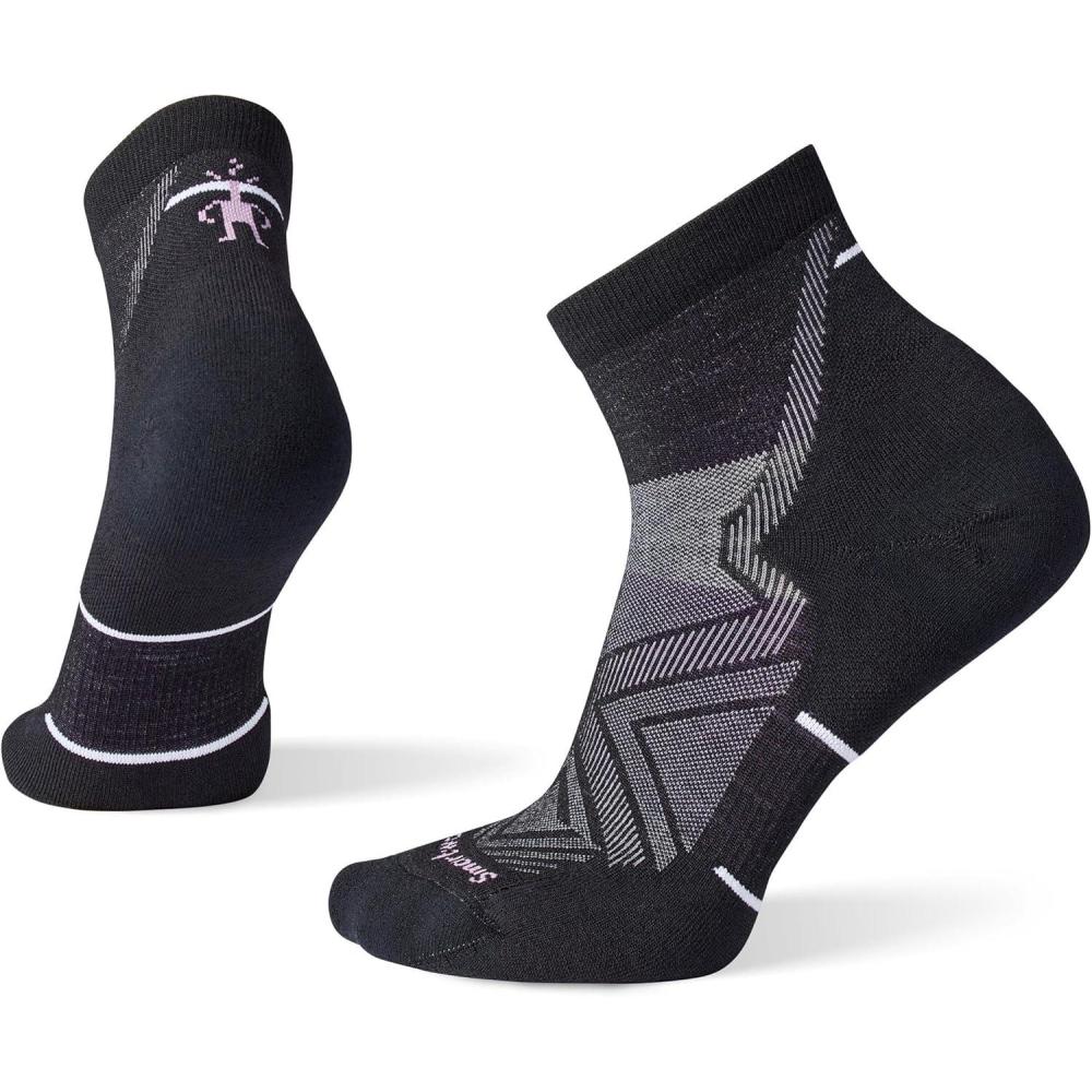 image:imageSmartwool Womens Run Targeted Cushion Ankle SocksBlack