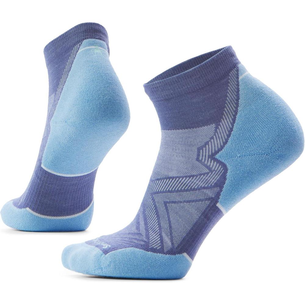 image:imageSmartwool Womens Run Targeted Cushion Ankle SocksNightfall Blue