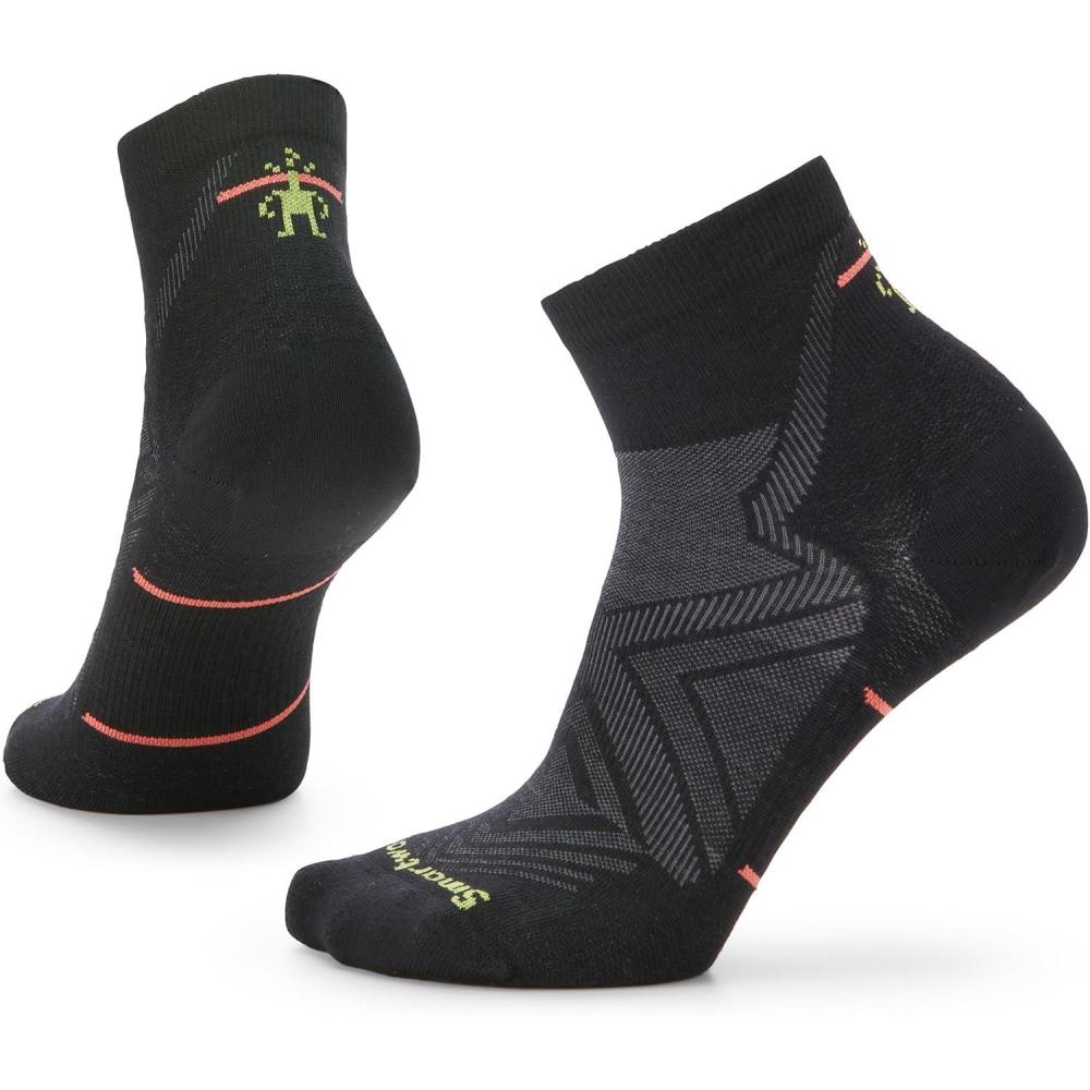 image:imageSmartwool Womens Run Zero Cushion Ankle SocksBlack