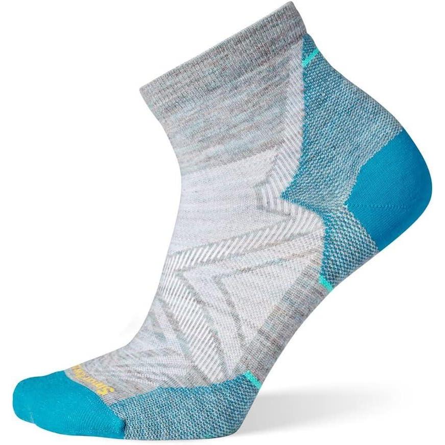 image:imageSmartwool Womens Run Zero Cushion Ankle SocksLunar Gray