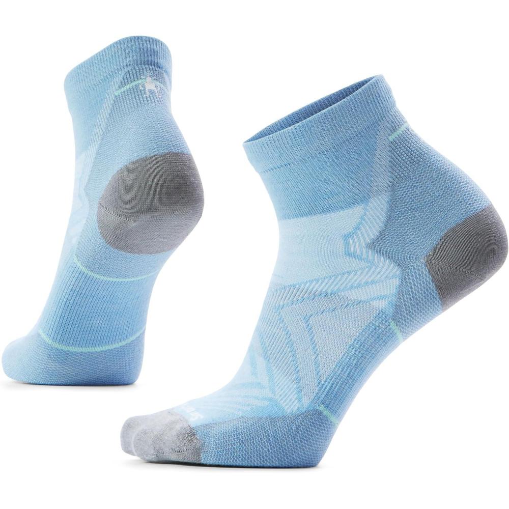 image:imageSmartwool Womens Run Zero Cushion Ankle SocksSerene Blue