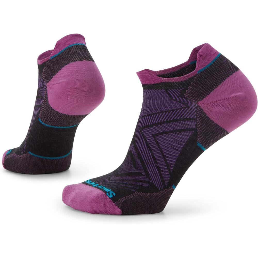 image:imageSmartwool Womens Run Zero Cushion Low Ankle SocksCharcoal