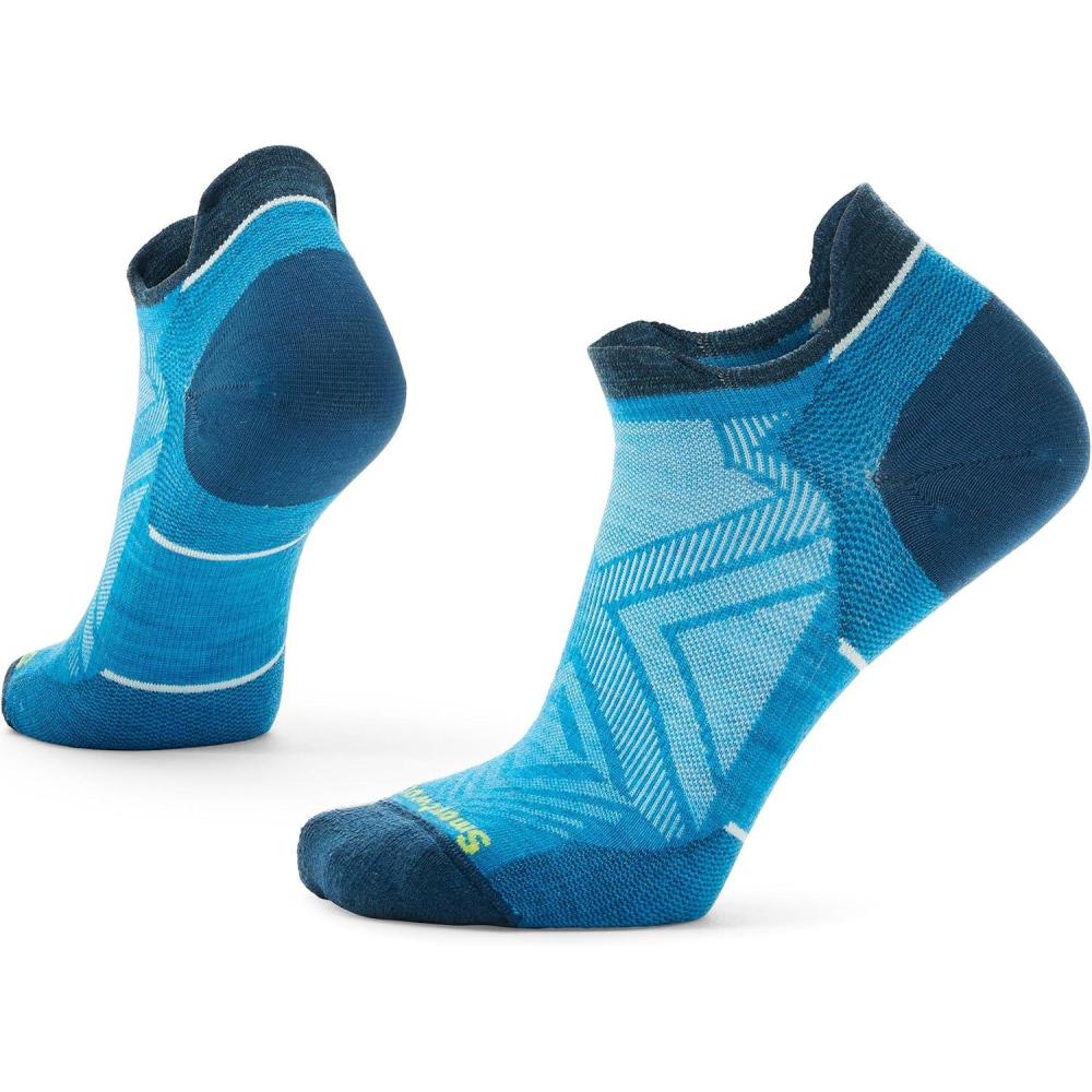image:imageSmartwool Womens Run Zero Cushion Low Ankle SocksOcean Abyss