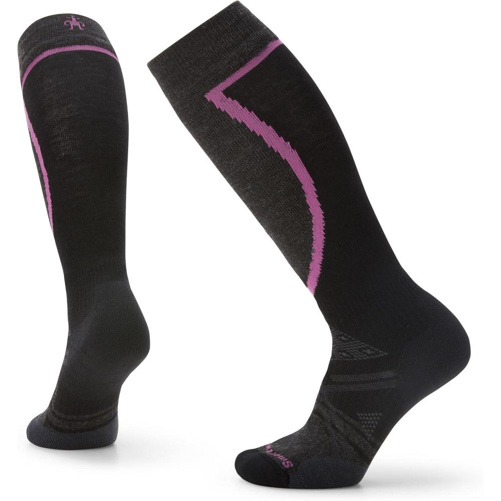 image:imageSmartwool Womens Ski Full Cushion Over The Calf SocksBlack