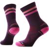 image:imageSmartwool Womens Hike Light Cushion Tube Stripe CrewPurple Iris