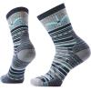 image:imageSmartwool Womens Hike Targeted Cushion Dragon Stitch Mid Crew SocksDeep Navy