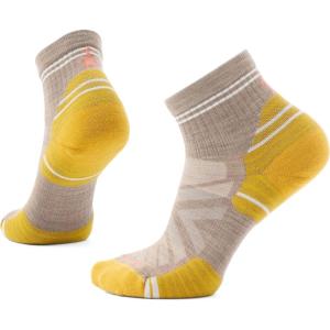 Smartwool Hike Light Cushion Ankle Socks, Medium Gray, Large(Fossil)