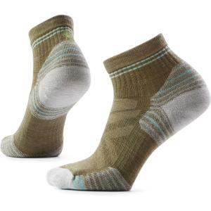 Smartwool Hike Light Cushion Ankle Socks, Medium Gray, Large(Winter Moss)
