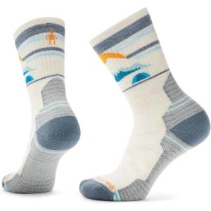 Smartwool Women’s Hike Light Cushion Mountain Moon Crew Socks(Moonbeam)