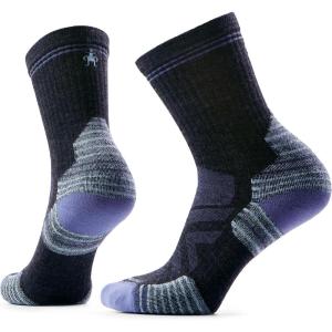 Smartwool Women’s Hike Targeted Cushion Mid Crew Socks(Charcoal)